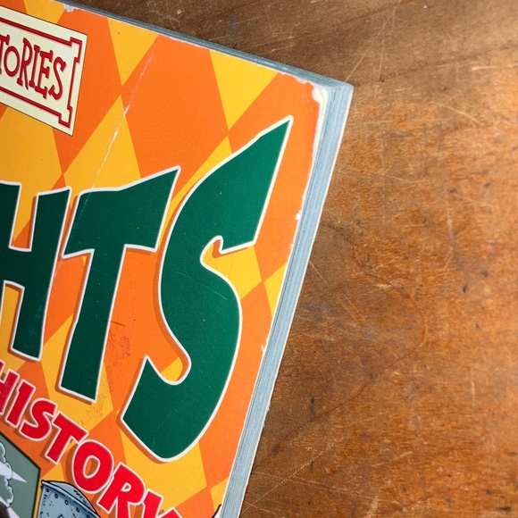 Scholastic Horrible Histories Knights Book - softcover a high speed comic book - Picture 15 of 16